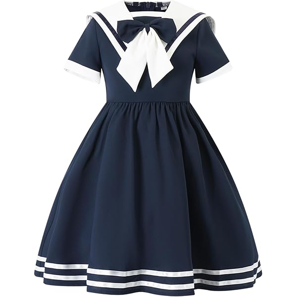 Amazon.com: Bonnie Jean Girls 4-16 Scuba Nautical Navy Special Occasion  Dress (5): Clothing, Shoes & Jewelry