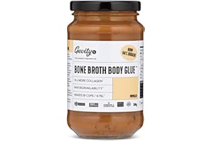 Gevity Rx Bone Broth Body Glue ™ - POPULATE - Bone Broth - Concentrate - 10x more collagen* - 39 servings - Functional Ingredients - 100% Grass Fed Beef - 9.75 Litres 329 Fl. Oz.