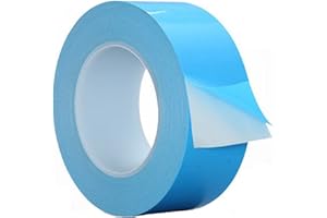 HPFIX Thermal Adhesive Tape 30mm by 25M, High Performance Thermally Conductive Tape Apply for Coolers, Heat Sink, LED Strips, Computer CPU, GPU, Easy to Apply & High Durability