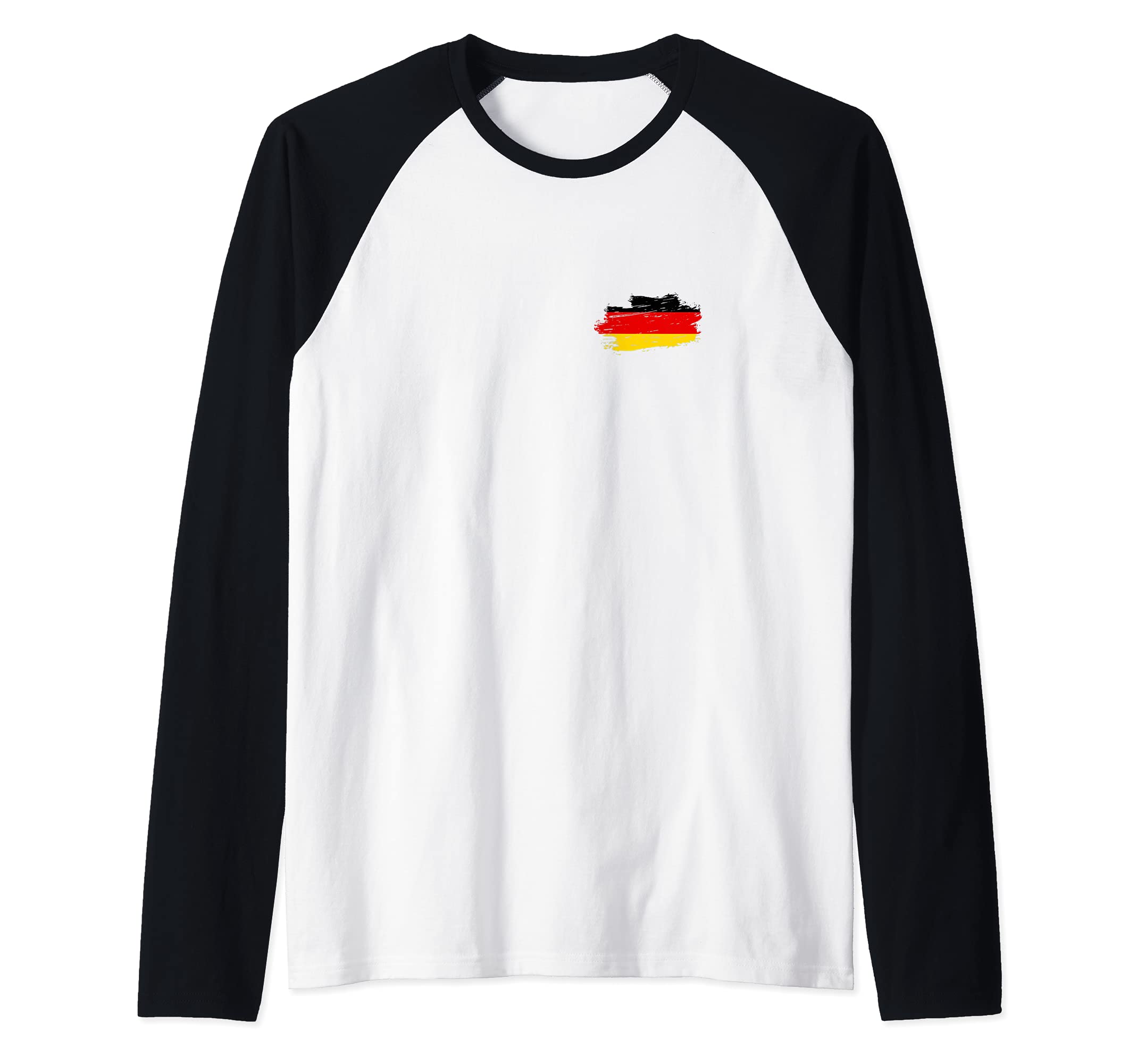 Flag Germany Raglan Baseball Tee