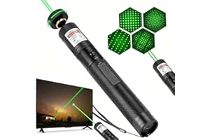 Green Laser Pointer High Power Green Beam Light Long Distance Range for TV/LED/LCD Screens Tactical Flashlights for Hiking/Pr