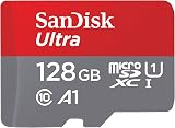 SanDisk Ultra 128GB microSDXC UHS I A1 Class 10 with Adapter 120MB/s