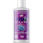 True Organic Liquid Bloom Boost – Organic Bud, Bloom & Blossom Fertilizer – 16 fl. oz. Bottle Covers 30 Sq. Ft.