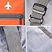 Duffel Bag, Waterproof Nylon Foldaway Luggage For Travel,Campimg,Sports, Orange