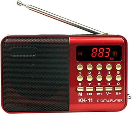 rechargeable mp3 player with speaker