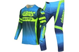 Willbros Youth Moto Gear Set Pant and Jersey Combo for Kids MX Motocross Children Racing Suit Offroad Boys Girls