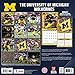 Turner Licensing Sport 2017 Michigan Wolverines Team Wall Calendar, 12