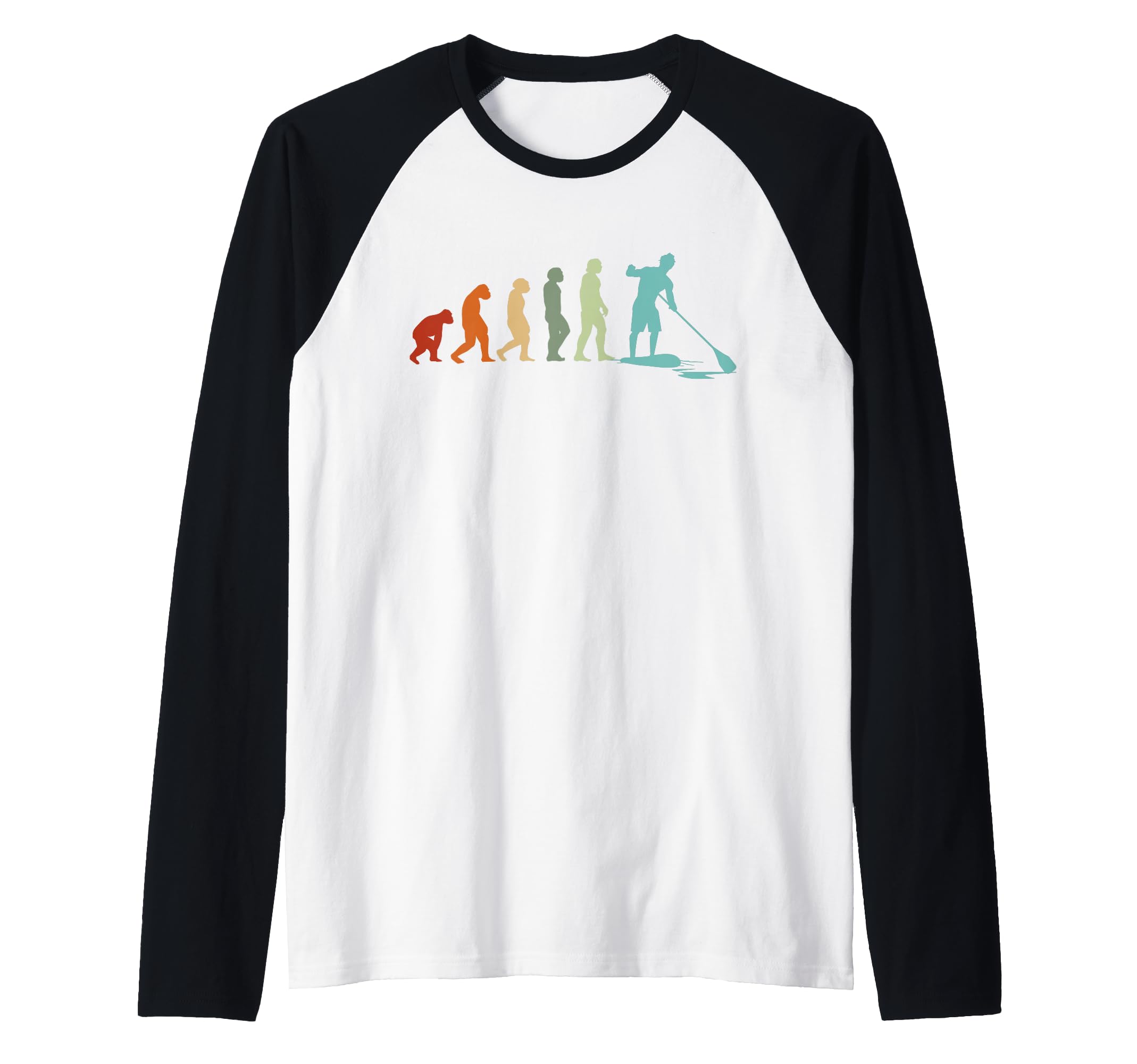 SUP stand-up paddles board supboards surfing paddleboarding Raglan Baseball Tee