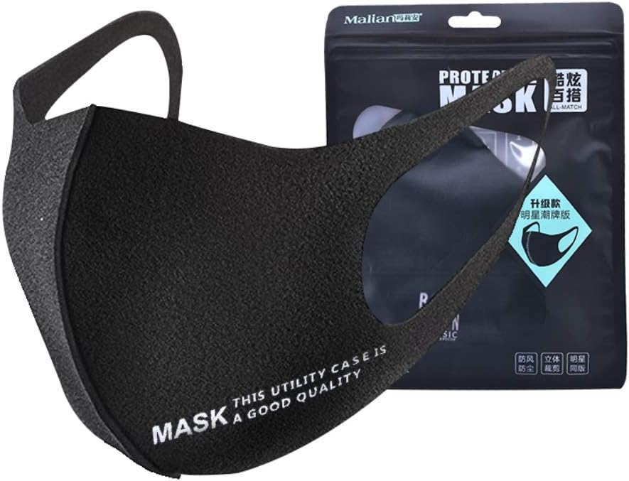 Noomer 3D Anti Flu and Dust Masks Anti Air Particulates Pollution Smoke Reusable Mask