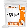 BulkSupplements.com L-Carnitine Powder - Carnitine Supplement - L Carnitine Powder - L-Carnitine 500 mg - Amino Acids Supplem