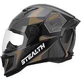 CAPACETE FECHADO PRO TORK STEALTH CONCEPT BRILHANTE CINZA - DOURADO TAM. 60