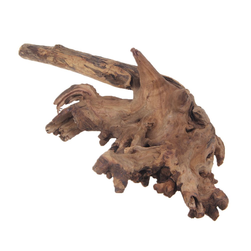 EmoursTM Aquarium Sinkable Driftwood Fish Tank Decoration (XLarge(11 to 14 inches in length))