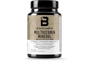 Iron Brothers Multivitamin Mineral for Women & Men | 30+ Nutrients w/Antioxidant Blend & High Absorption | Daily Multi Vitami