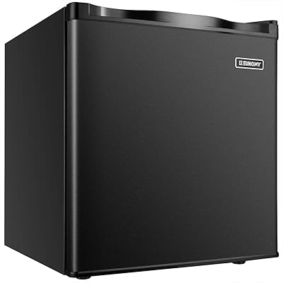 Euhomy 1.1 Cu. Ft. Mini Freezer - Compact Single Door Upright