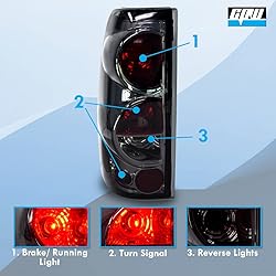 CPW Tail Lights Compatible with [1999 2000 2001