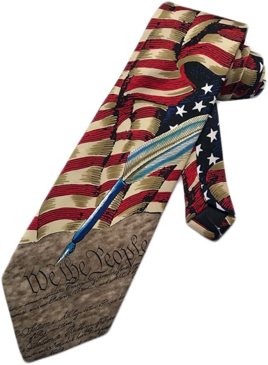 patriotic mens ties