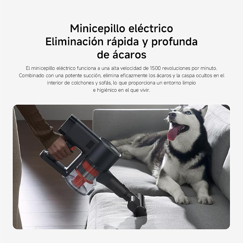 Aspirador de pó xiaomi g20 max, aspirador de vassoura sem fio, 180aw, luzes led, display digital, escova para animais de estimação, filtragem eficiente, bateria de longa duração, cinza