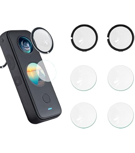 OURHZTA Ersatzobjektiv Für Insta360 One X2/X/R/RS - Reparatur Kameraobjektiv