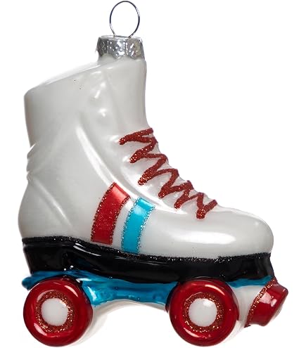 Old World Christmas Skateboard Glass Blown Ornament – With Official Gift Box, 44079