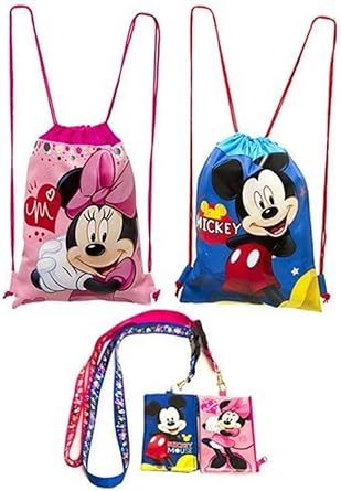 minnie mouse drawstring backpack