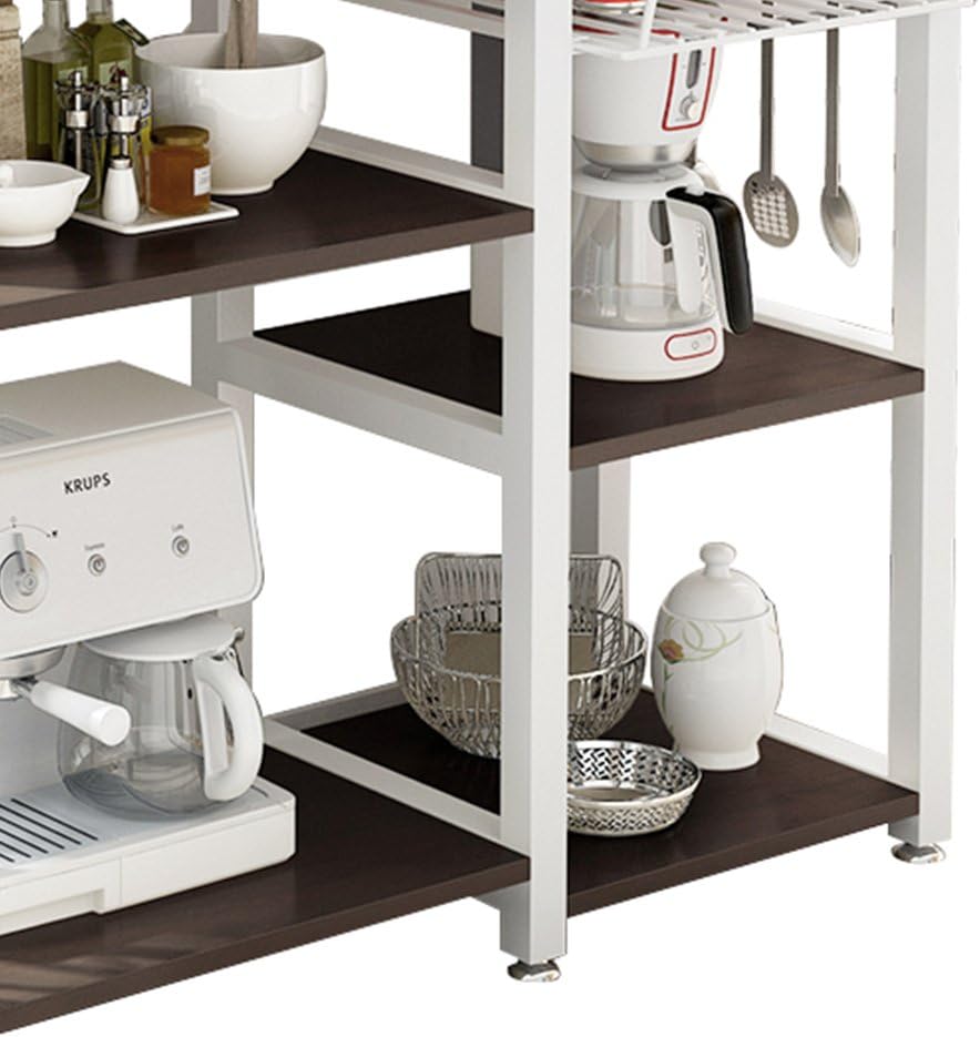 DlandHome Estantería Cocina Multiuso para Horno Microondas con