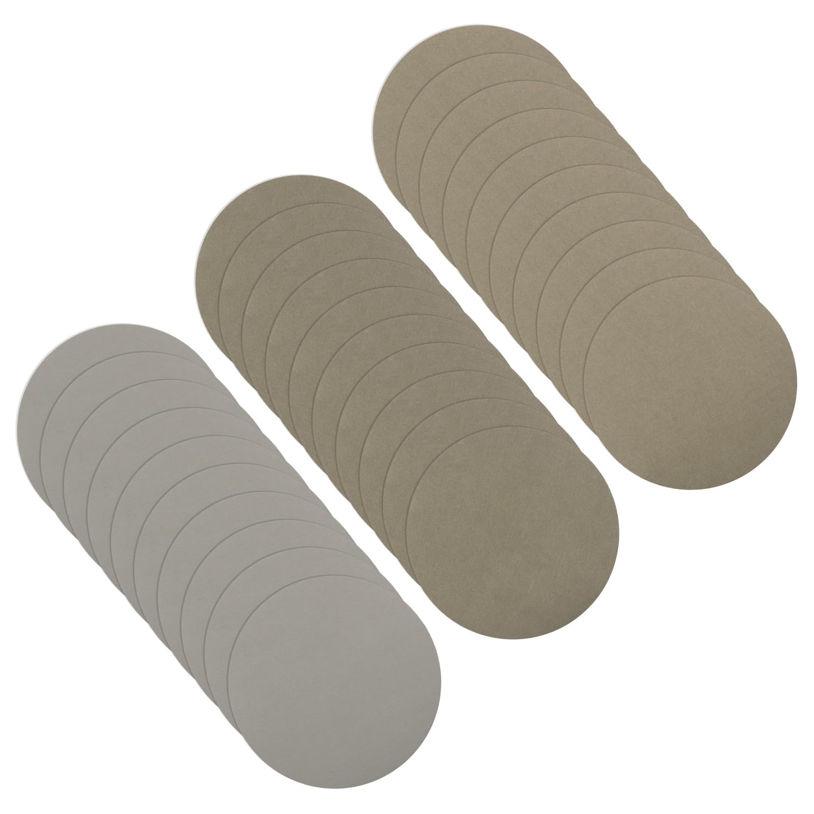 CoCud Hook & Loop Sanding Disc, 5" Dia 5000/7000/10000 Assorted Grit, No Hole Wet Dry Orbital Sandpaper Silicon Carbide - (Applications: for Wood or Metal Polishing), 30-Pieces — image 1