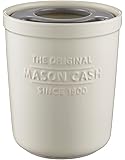 Mason Cash Innovative Kitchen Utensil Pot and Trivet, Ceramic, Off/White, 16 x 16 x 20 cm