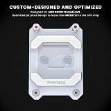 Phanteks C370A CPU Water Cooler White ARGB Acrylic view 3