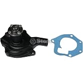 Complete Tractor Water Pump for Case/International Harvester 140 200 230 | OEM replacement, fits 240 2404 2424 2444, replaces CaseIH 1928246C1 367683R91, for tractor, Drive Type Pulley, 1706-6225