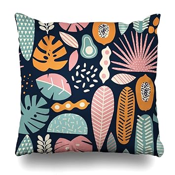Amazon Com Diycow Throw Pillows Covers Spring Modern Exotic