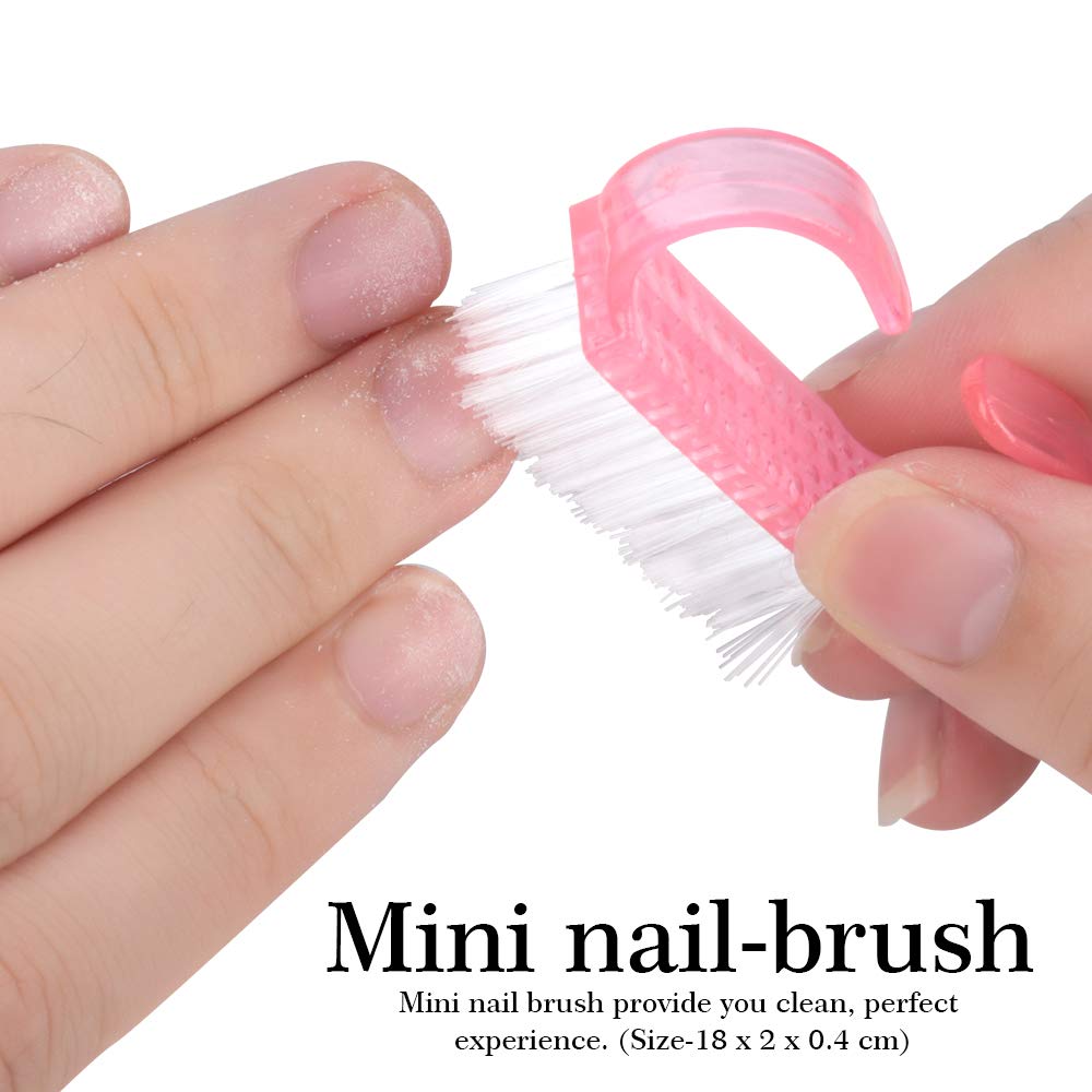Nail File and Buffer- 3pcs Double Sided Nail File, Rectangular Nail Buffer, Buffer Block Sponge Polished, Nail Brush, Come with Cuticle Nipper and Pusher, Perfect Manicure Tool Kit for Shiny Nail : Beauty