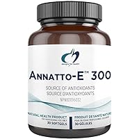 Designs for Health Annatto-E 300 Tocotrienols - DeltaGold Vitamin E Supplement with Delta + Gamma Tocotrienol (30 Softgels)