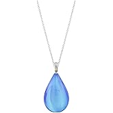 Medium Drop Pendant | Sterling Silver Jewelry | Crystal Pendant Necklace | Drop Pendant