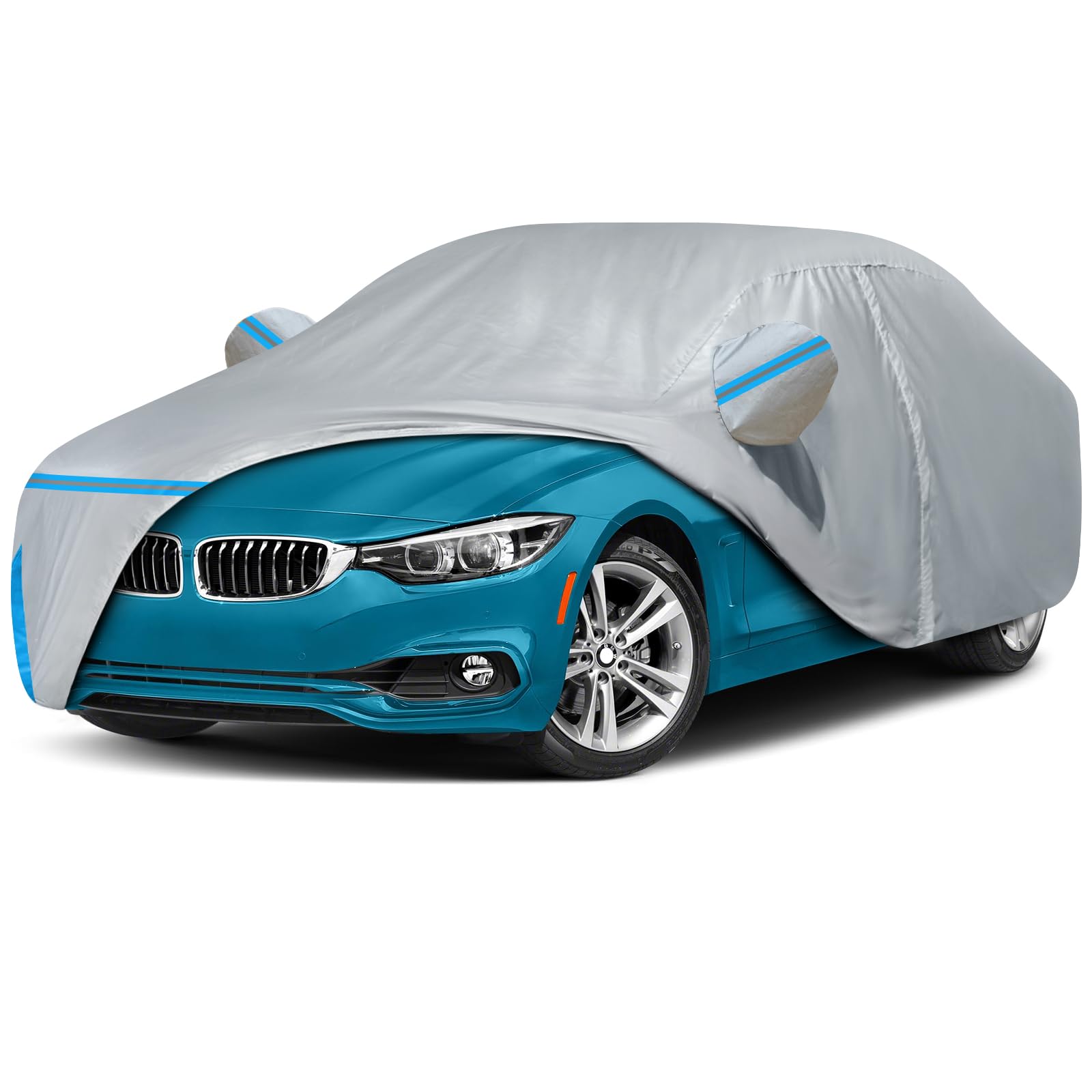 Photo 1 of *************ZIPPER IS BROKEN****************
Car Cover for 2013-2025 BMW M4/4 Series 420i 428i 430i 435i 440i Sedan Coupe, Waterproof Custom-fit Sun Rain Dust Snow All Weather Protection Outdoor Car Cover with Cotton Lining and Door Zipper-Gray