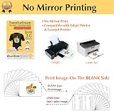 TransOurDream Tru-Tshirt Transfer Paper 3.0 Dark 20 Sheets A4 for Inkjet Laser view 2