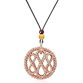 nitaru Triple Infinity 888 Tensor Ring Generator Pendant - Empowerment & Sacred Cubit, 144MHz & 188MHz Frequencies