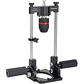 GOINGMAKE Portable Drill Guide,Portable Drill Press | with Positive Angle Stops from -60&deg; to 60&deg;, with 1/2&ldquo; Self Lock Chuck, Drilling Jig Attachment for Straight and Angle Holes