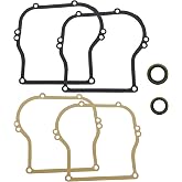 Strongthium 692213 270126 299819S Crankcase Gasket &amp; Oil Seal Set | Replacement for Briggs &amp; Stratton Lawn Boy Toro Craftsman Cub Cadet MTD Husqvarna Blower Engine Generator Lawn Mower