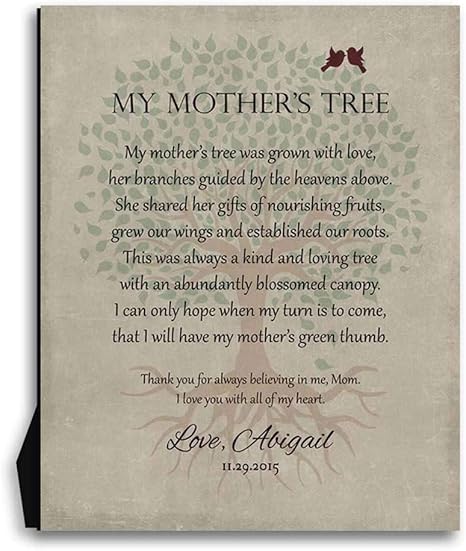 family tree gifts for mom