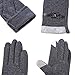 Womens Running Touchscreen Winter Warm Gloves,iPhone Gloves, Texting Gloves for Smartphones