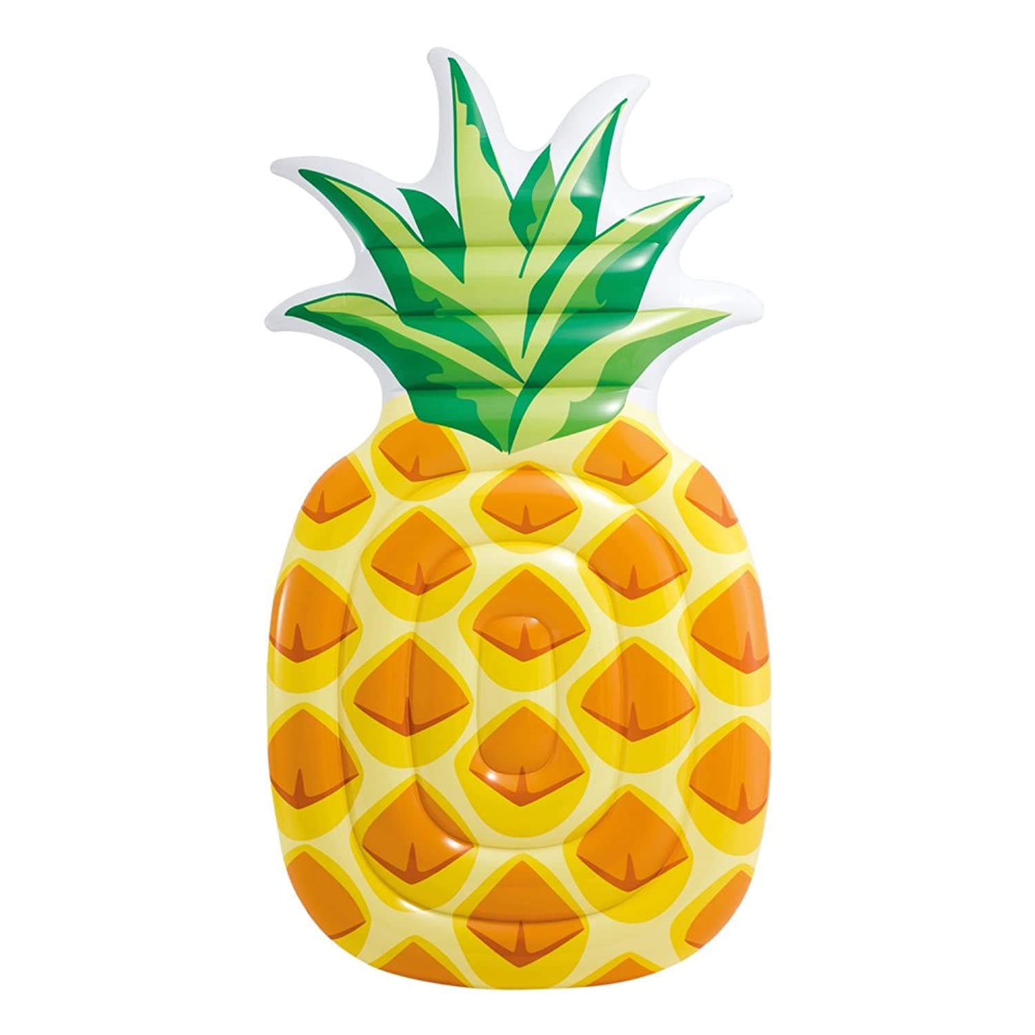 Intex Realistic Print Pool Mat Pineapple 216 x 124 cm multi-coloured