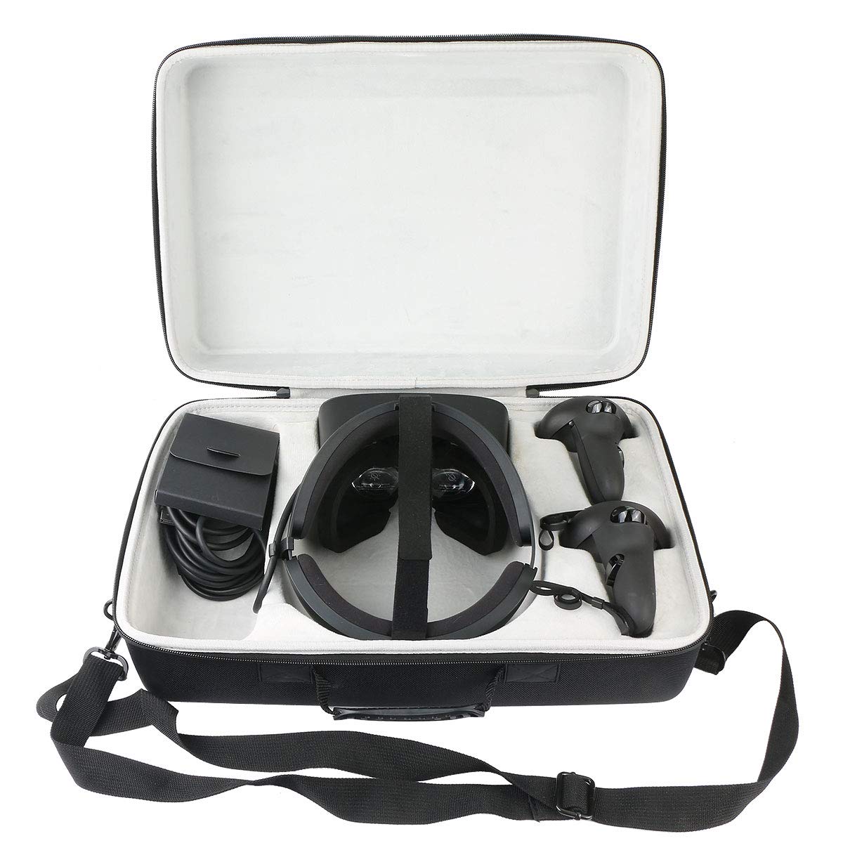 Khanka Hard Travel Case for Oculus Rift S PC-Powered VR Gaming Headset. (with NETO)