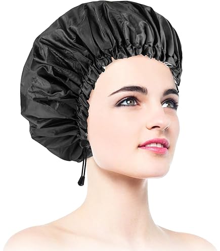 Gorro De Ducha Con Protección Para El Pelo Para Mu... - Grandado