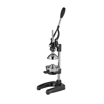 Cilio Commerical Grade Citrus Press Juicer, Black