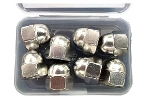 FullerKreg M12-1.75 DIN 1587 A2 Stainless Steel Acorn Nut 8 pcs