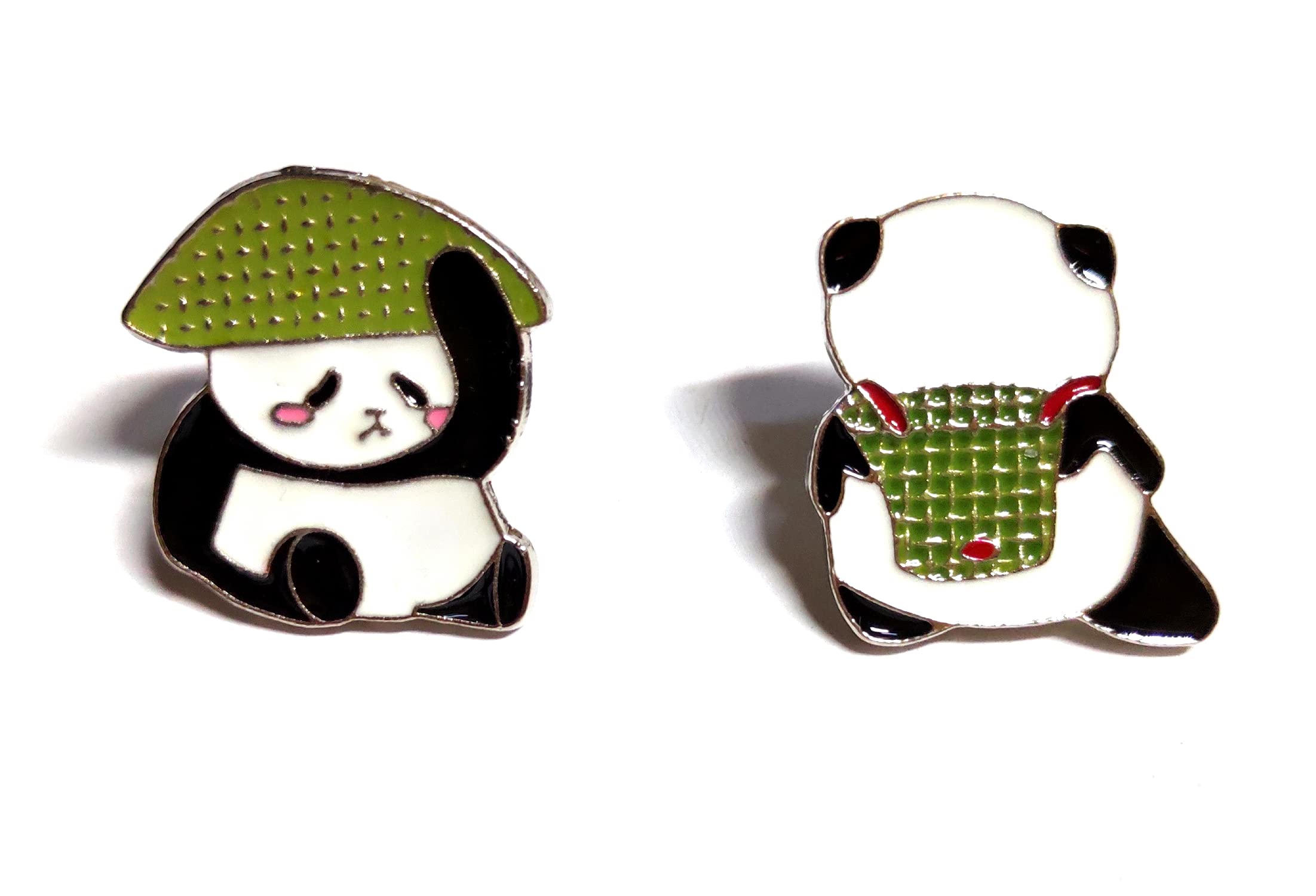 COLLECT COLLECT Panda Brooch Hat Back