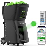 PUSUN PP-SMART-【Smart Pickleball Machine】 80+ Ball Capacity | 4-6 Hours Battery Life | Speed 20-120km/h | 20 Landing Points | APP Control | Ideal for Training/Teaching/Matches