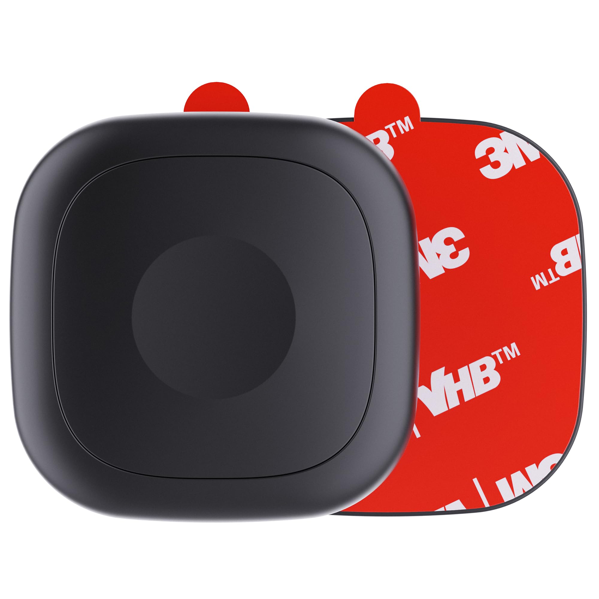 Photo 1 of 2 Pack for Tile Life360 Mate 2024/2022 Bluetooth Tracker Adhesive Mount, Silicone Waterproof Case with 3M Adhesive Sticker Stick on Car/Bike/Luggage, Hidden Tile Mate Full Protective Holder Anti-Lost