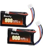 MOONZON 7.4V LiPo 2S 800mAh Battery With USB Cable – JST & PH2.0 Plugs For SCX24 RC Cars, Drones, 1/10-1/24 Scale Models - View #10