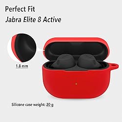 Geiomoo Silicone Case for Jabra Elite 8